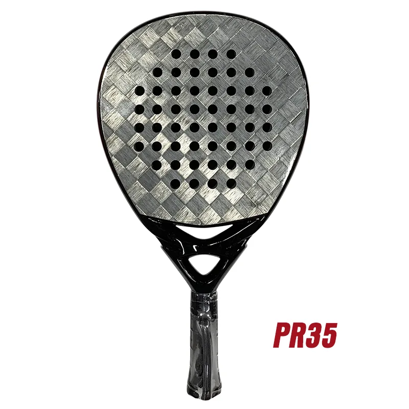 Tabriques en fibre de carbone aluminisée 18K Raquettes PADEL